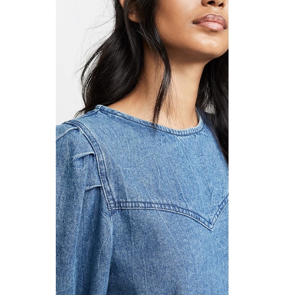 NWT Free People Self Control Denim Mini Dress 12 - Picture 8 of 16